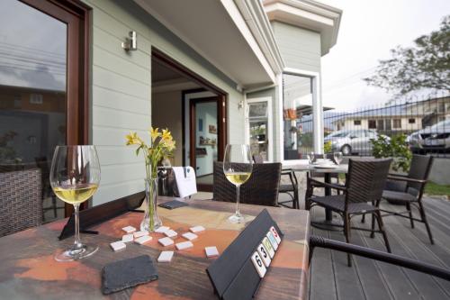 Restaurant, Hotel Villa Los Candiles in Santa Ana