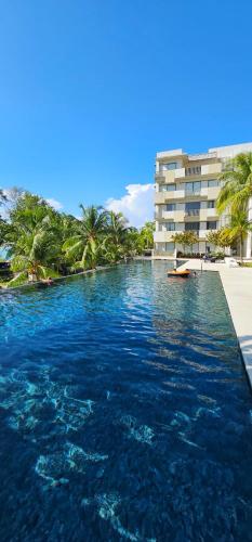 Swimming pool, By The Sea Beach Luxury Resort@  Batu Ferringhi  near Tropical Fruit Farm