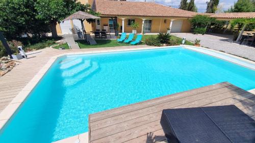 Villa de 6 chambres avec piscine privee jacuzzi et jardin clos a Beziers - Location, gîte - Béziers