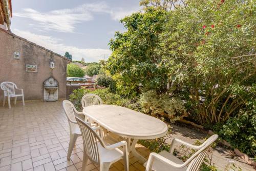 Balcony/terrace, Maison de charme a Agde avec jardin et terrasse in Le Grau d'Agde