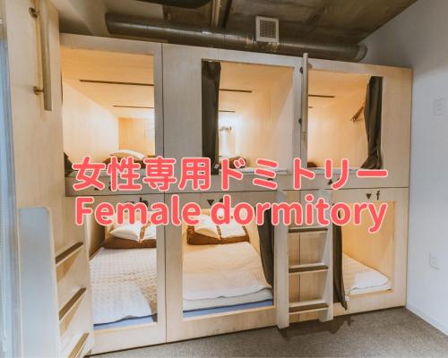 Bunk Bed in Female Dormitory Room 