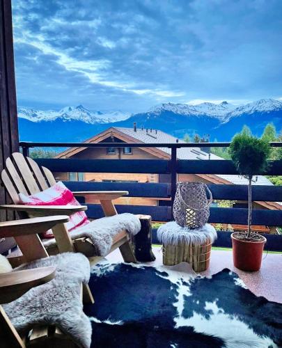 Window on Crans Montana, Appartement avec vue sur les Alpes, Crans-Montana (zdjęcie 11)