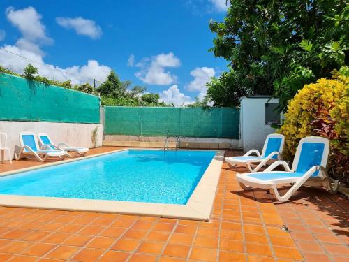 Uitzicht, Appartement cosy avec piscine privée, Le François, 40 m² (Appartement cosy avec piscine privee, Le Francois, 40 m²) in Le Francois