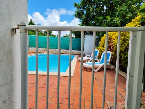 Uitzicht, Appartement cosy avec piscine privée, Le François, 40 m² (Appartement cosy avec piscine privee, Le Francois, 40 m²) in Le Francois