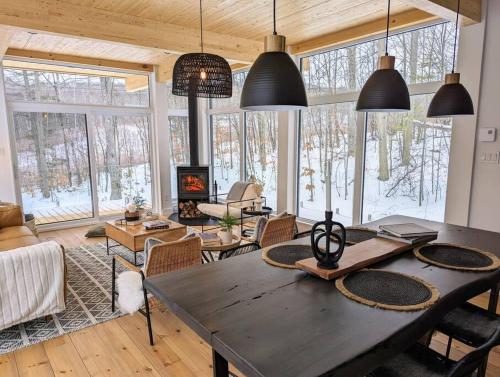 trähus tremblant (trahus tremblant) in 拉康塞普雄(QC)