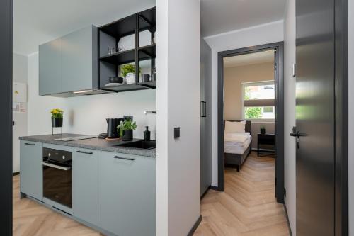 Kitchen, Rare Apartments - Self Check-In Miniapartments in Tartu