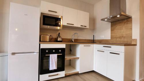 キッチン, Les Appartements de Louis Spacieux-centre ville-mairie in リモージュ
