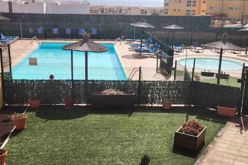 Kert, CASA CLAUDIO OCEAN VIEW near Fuerteventura repülőtér