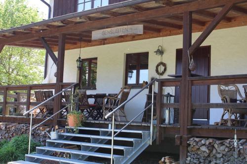 A szálláshely kívülről, GENSLEITEN in Reut