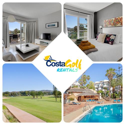 Apartamento en complejo con piscina, pádel y restaurante con vistas al golf en Mijas - Matchroom 83