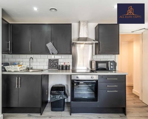 Swan House Apartment 2 - 1 Bed Apartment - Sleeps up to 4 - Free Parking - Liverpool - close to city centre - By ALL ELITE STAYS, Liverpool (fotografie 4)