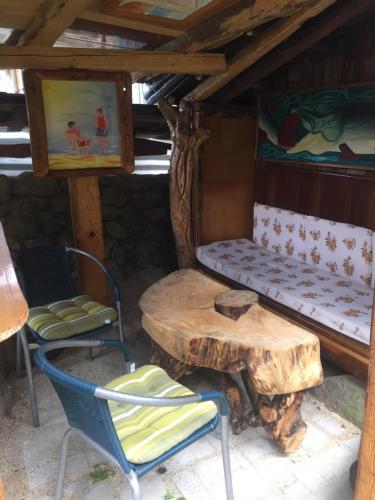 Romantická drevenica obrázok