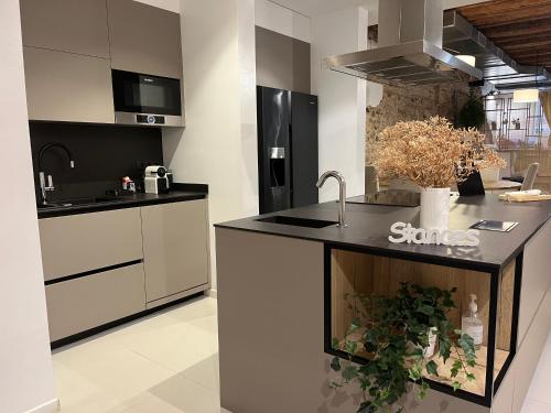 кухня, Luxury Apartment Stancesvic LOFT (New) in Вік