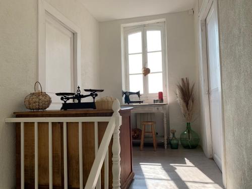 카스텍스 다르마냑 Gîte ferme équestre avec piscine (Gite ferme equestre avec piscine) 4성급 싱글룸 레스토랑