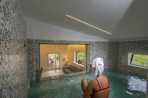 Úszómedence, Villa nel Verde - Teloni in Lucolena