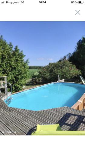 Belle landaise avec piscine gîte à louer Soustons