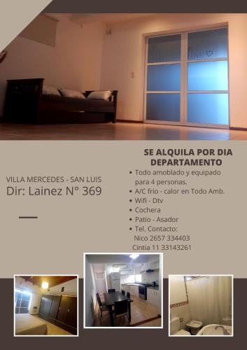 Dpto. Amoblado Lainez