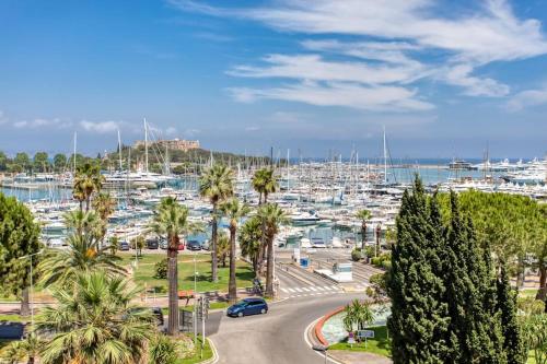 A2 - 1 BDR Antibes Sea & Port View - AC, Garage & Terrace