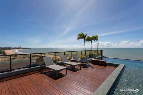 Balcony/terrace, Slaviero Hotel Joao Pessoa in Joao Pessoa Beach