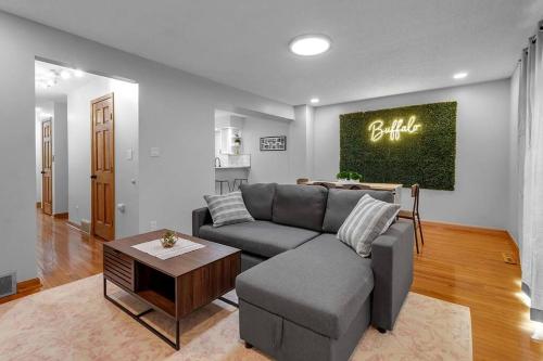 Modern Trendy Downtown in Buffalo, USA