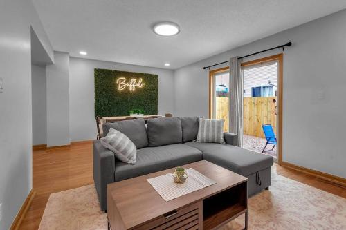 Modern Trendy Downtown in Buffalo, USA