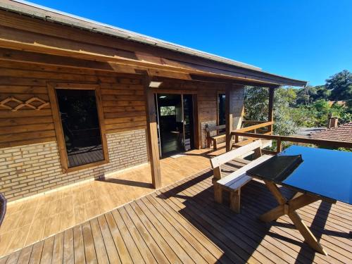 Alpes dos anjos Canela rs chalé luxo Wi-Fi SPLIT COZINHA perto do centro - Taquara