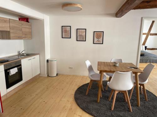廚房, GetAway in Eberbach im Odenwald nahe Heidelberg in 埃伯巴赫