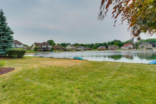 Spacious Lakefront Getaway with Swim Pond!