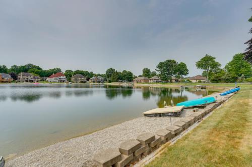 Spacious Lakefront Getaway with Swim Pond!