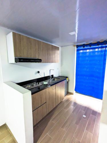 Kitchen, Apartaestudio para estrenar La Quinta in Ibague