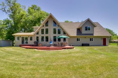 Lakefront Sunburg Vacation Rental w/ Boat Dock! in Spicer