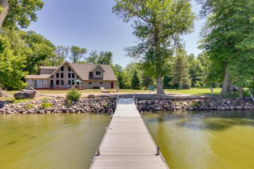 . Lakefront Sunburg Vacation Rental w/ Boat Dock!