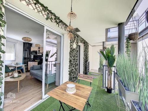 ღ La Terrasse Baïa • Parking & Wi-Fi, Тулуза (фото 8)