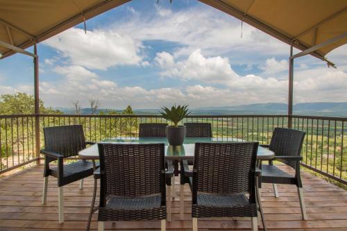Balkons/terase, Idwala Le Ingwe Lodge in Magalisburga