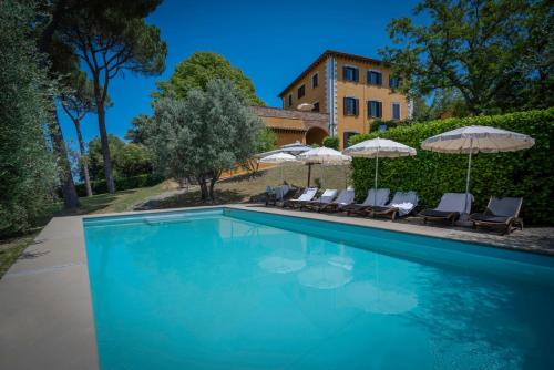 Villa Recanati, Val D'orcia, Private Pool, Jacuzzi, Wifi