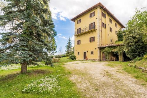 A szálláshely kívülről, Villa Sanguigni in Amatrice