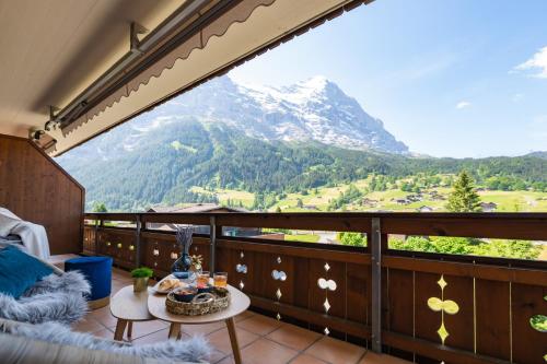 The Blue Ice Apartment - GRINDELHOMES Grindelwald