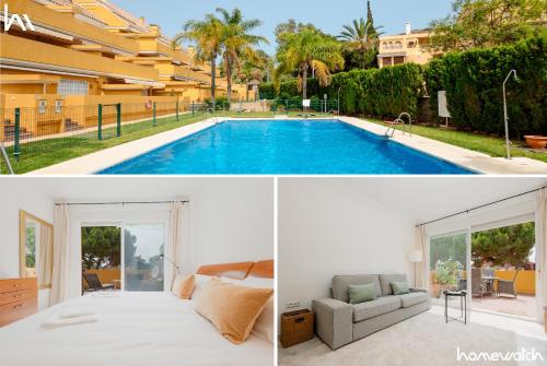 Apartment, close to beaches, restaurants and supermarkets, in urb. Marbella Park Beach, Elviria