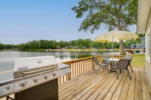 Lake Vacation Rental with Deck and Gas Grill!