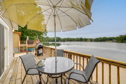 Lake Vacation Rental with Deck and Gas Grill!
