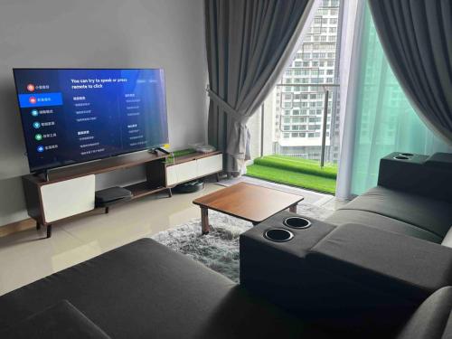 Bliss Cool Home 2Rooms 4Pax 1CarPark 24H7D Easy Self Access, Kuala Lumpur