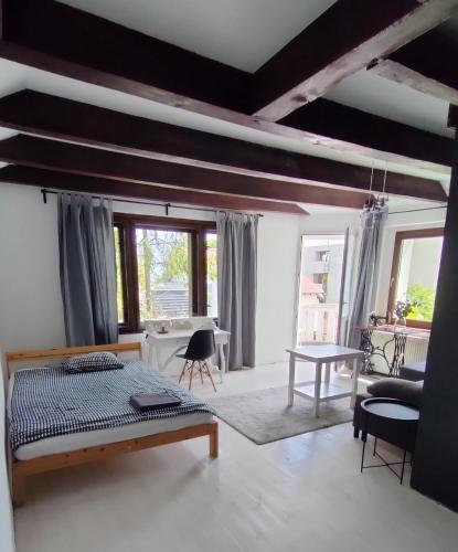 Słoneczny apartament tuż przy plaży.