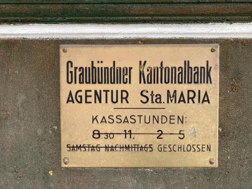 Ferienwohnung Banca Veglia in Sta Maria Val Müstair, Schweiz
