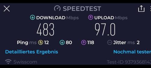  Luxuriöses 5 Swiss Basecamp Apartment, Bern in Zollikofen