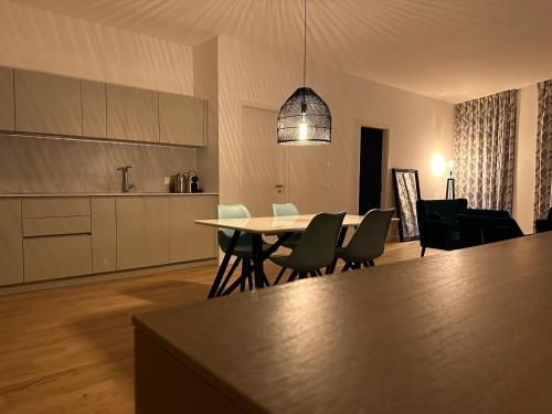 Konyha, Grand Appartement Lumineux - STELLA Loft - À deux pas du Lac Léman (Grand Appartement Lumineux - STELLA Loft - A deux pas du Lac Leman) in Veytaux