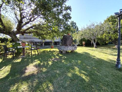 모아나 Apartamentos Rias Baixas 4성급 게스트하우스 레스토랑