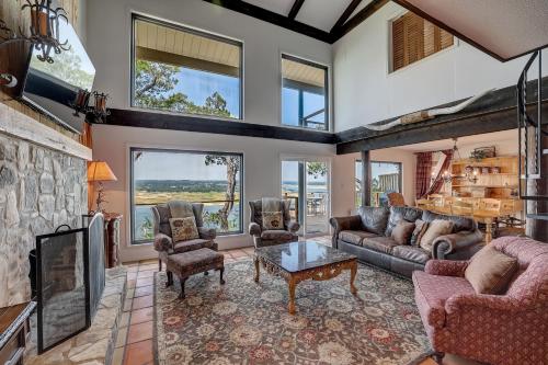 Perched Above the River in Lago Vista, USA