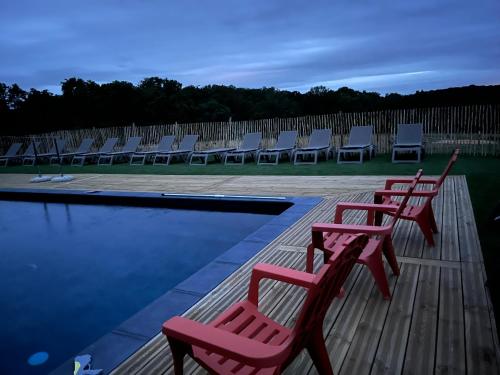 La Buissonniere Lodges in Chisseaux