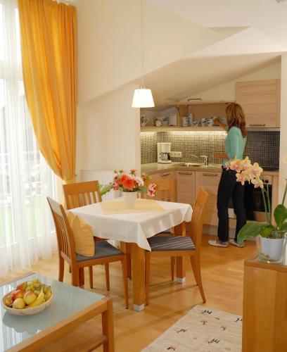 Cozinha, Aparthotel Tritscher in Rohrmoos