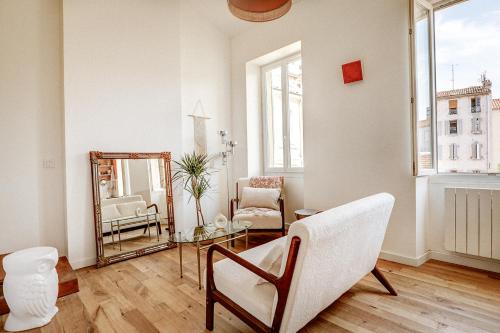 Appartement T3 en duplex, Marseille 7 - Location saisonnière - Marseille